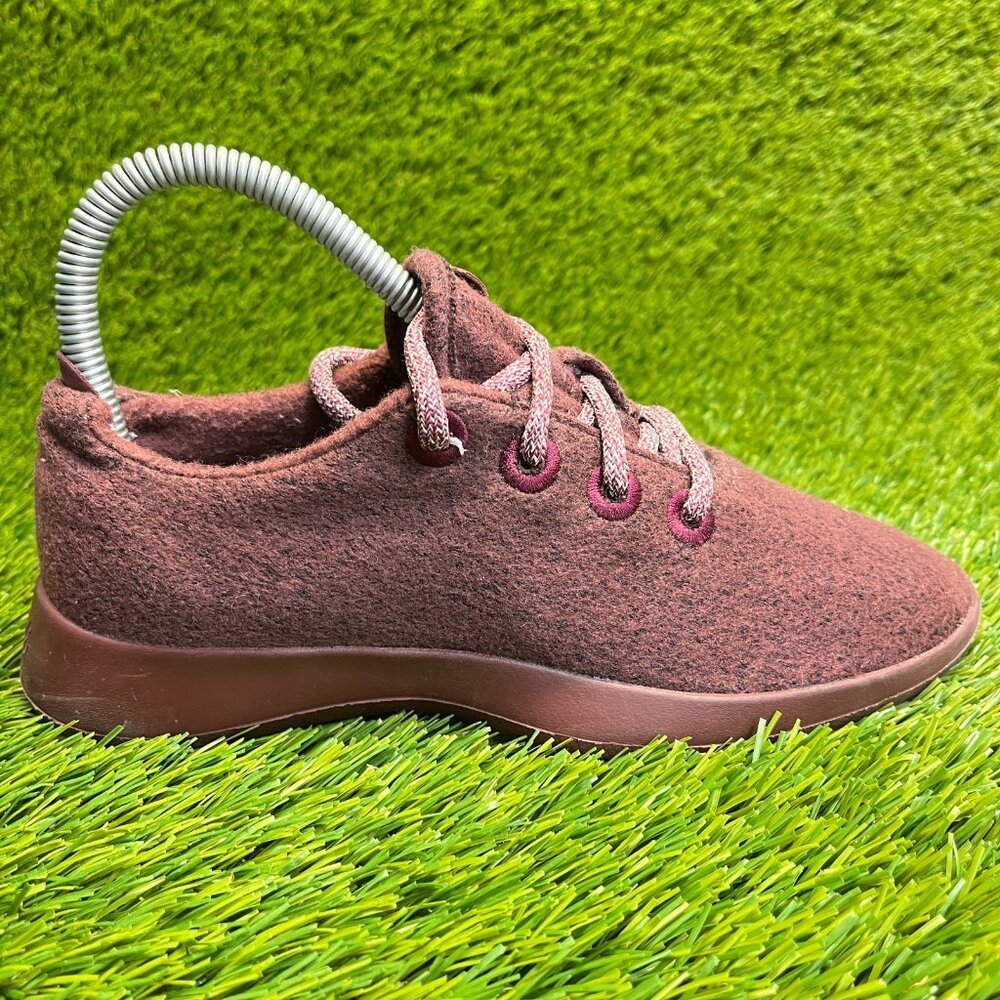 Allbirds Wool Runners Berry Red Womens Size 6 Casual Running Shoes Sneakers